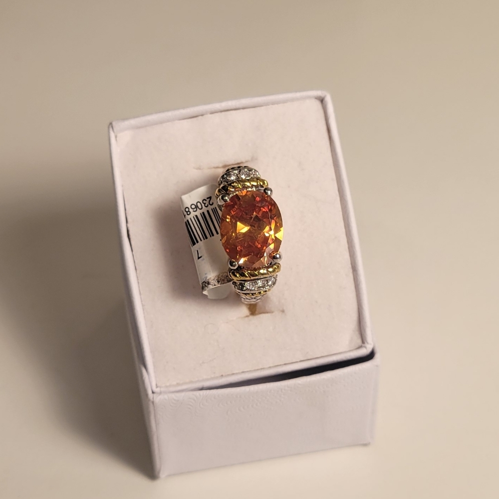🎁 Azotic Topaz Ring - Picture 2 of 6